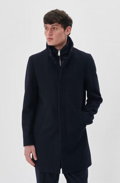 Matinique Harvey Coat - Navy