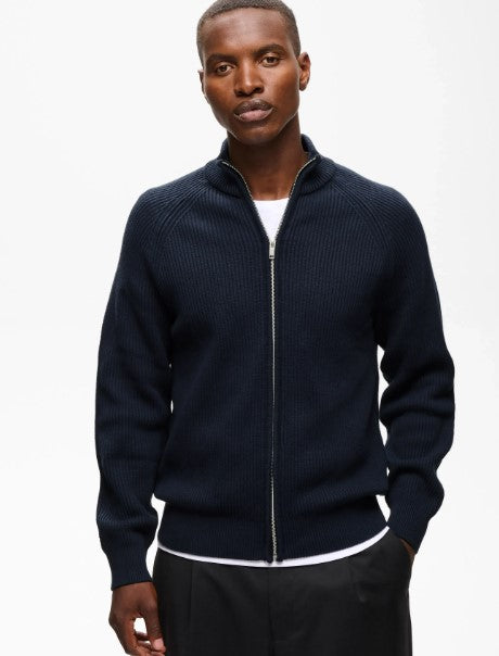 Matinique MAhellson Full Zip Cardigan - Navy