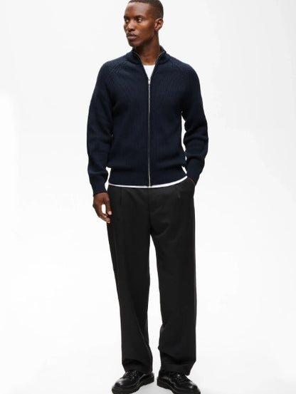 Matinique MAhellson Full Zip Cardigan - Navy
