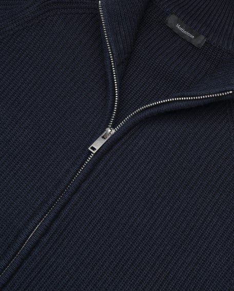 Matinique MAhellson Full Zip Cardigan - Navy