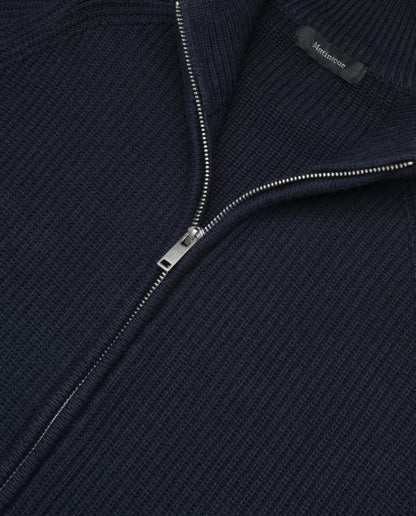 Matinique MAhellson Full Zip Cardigan - Navy
