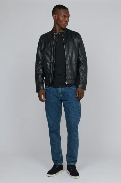 Matinique MAadron Leather Jacket - Black