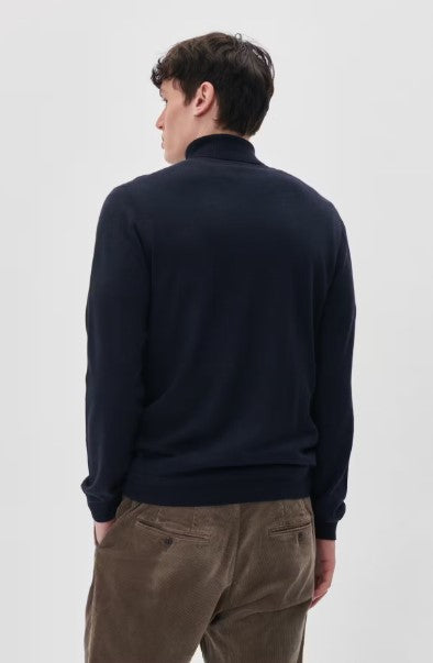 Matinique Parcusman Merino Knit - Dark Navy Mélange