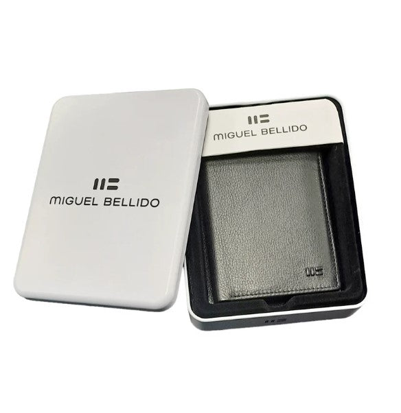 Miguel Bellido Leather Bifold Wallet - Black