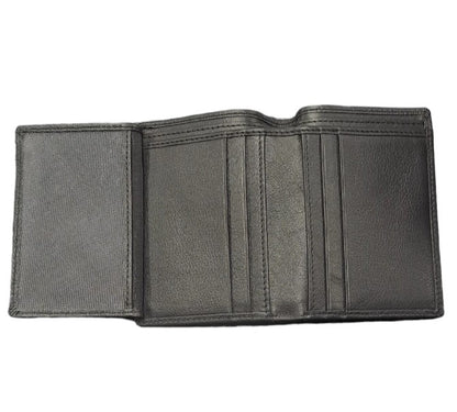 Miguel Bellido Leather Bifold Wallet - Black