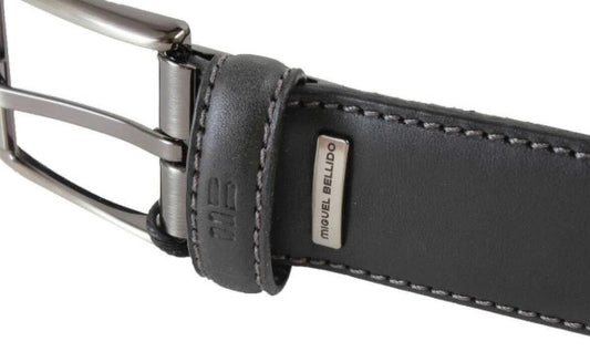 Miguel Bellido Leather Belt - Black