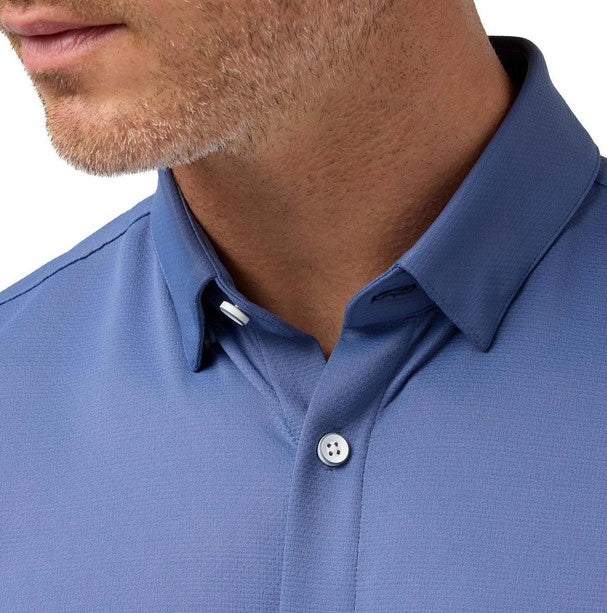 Mizzen + Main Halyard Short Sleeve Shirt - Coastal Fjord