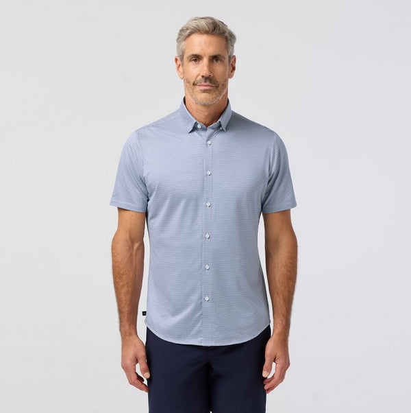 Mizzen + Main Halyard Short Sleeve Shirt - Coastal Fjord Peter Gingham