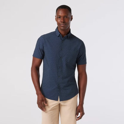 Mizzen & Main Leeward Trim Fit Short Sleeve Shirt