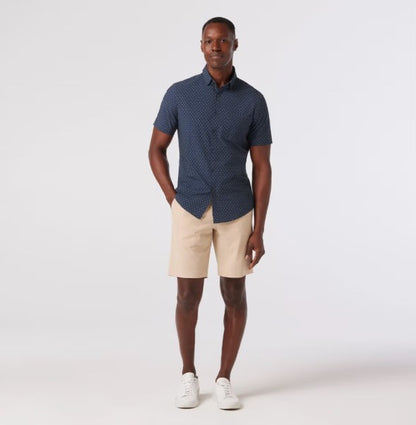 Mizzen & Main Leeward Trim Fit Short Sleeve Shirt