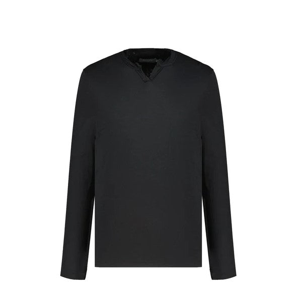 Mododoc Slub LS Notch V Tee
