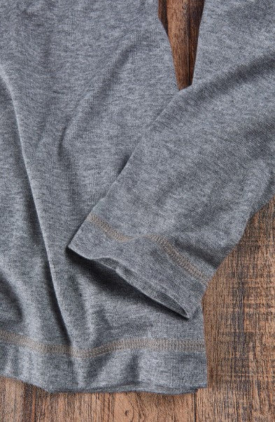 Nicoby Melange Crew Neck - Gray