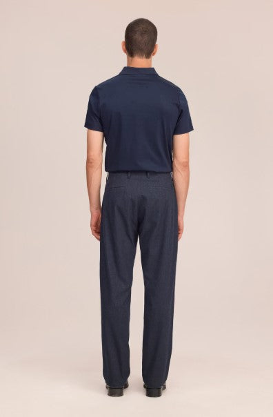NN07 Aden Melange Straight leg regular fit - Deep Navy