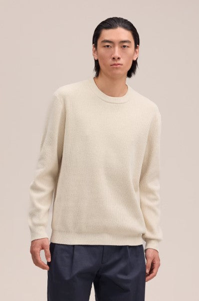 NN07 Danny Lightweight Sweater - Ivory