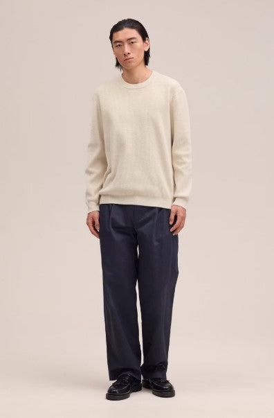 NN07 Danny Lightweight Sweater - Ivory