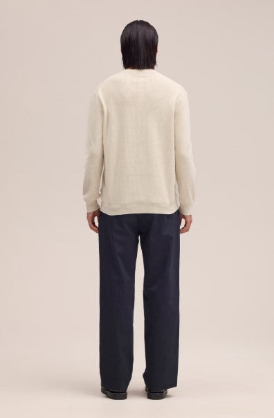 NN07 Danny Lightweight Sweater - Ivory