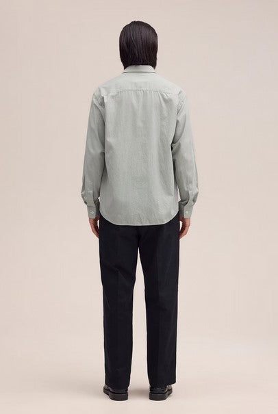 NN07 Deon Chambray shirt - Sea Spray