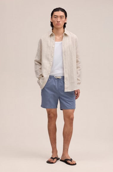 NN07 Gregor Lyocell blend shorts - Stone Blue