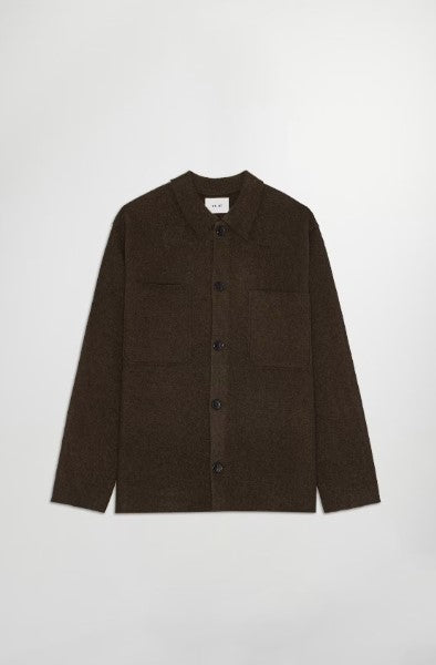 NN07 Jonas Boiled wool Overshirt