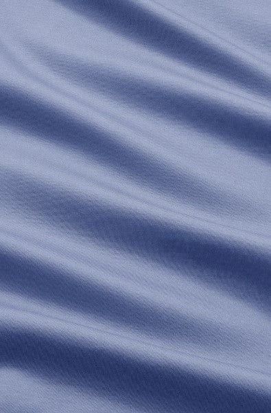 NN07 Paul Open Collar Polo - Stone Blue