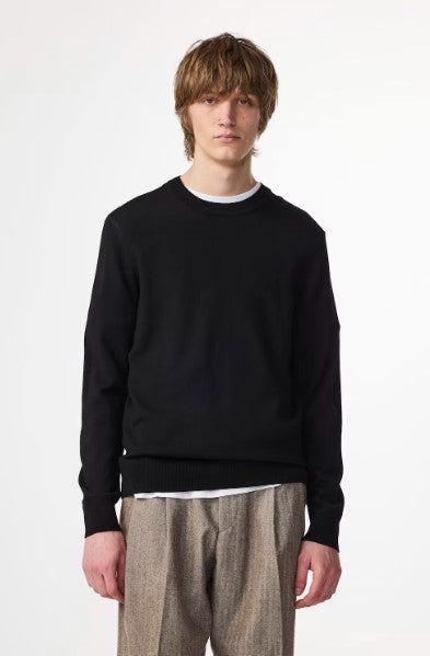 NN07 Ted Lightweight Sweater - Black