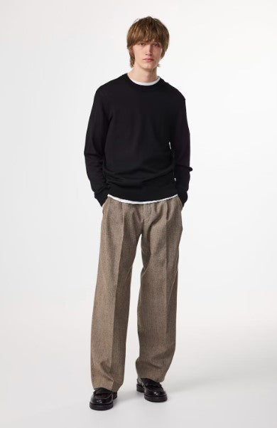 NN07 Ted Lightweight Sweater - Black