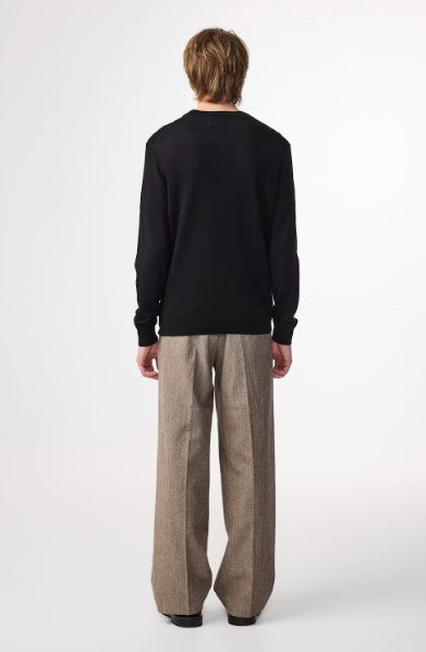 NN07 Ted Lightweight Sweater - Black