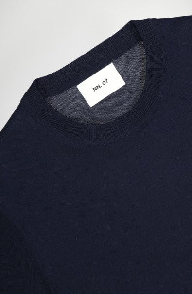 Ted Lightweight Merino Wool Sweater - Navy