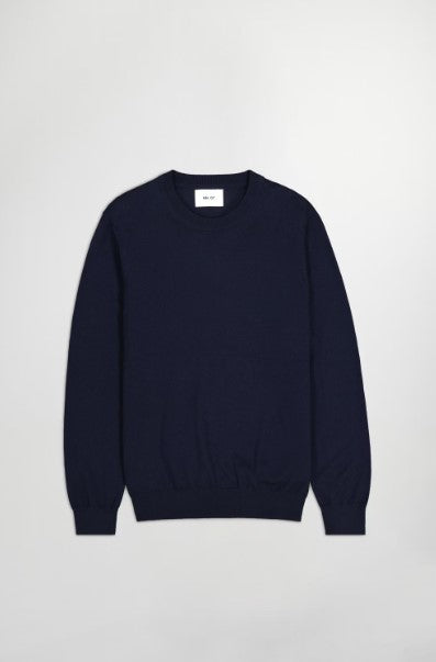 Ted Lightweight Merino Wool Sweater - Navy