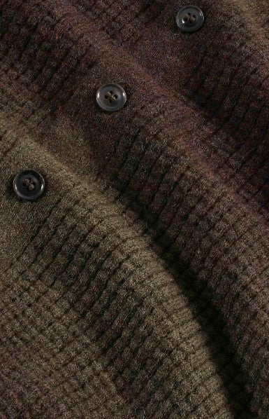 NN07 Thor Gradient Cardigan in Dark Army