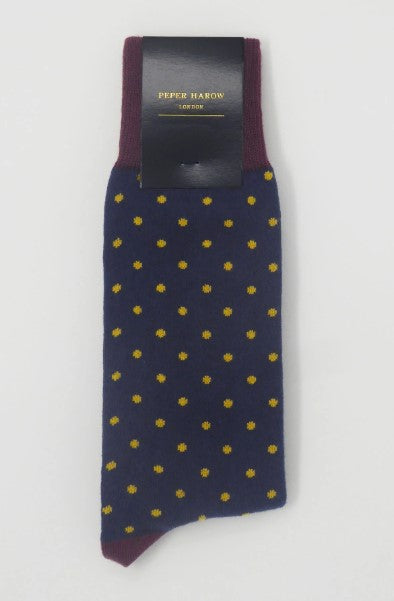 Peper Harow Pin Polka Socks