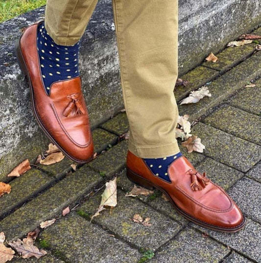 Peper Harow Pin Polka Socks