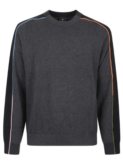 Paul Smith Contrasting Stripe Crew