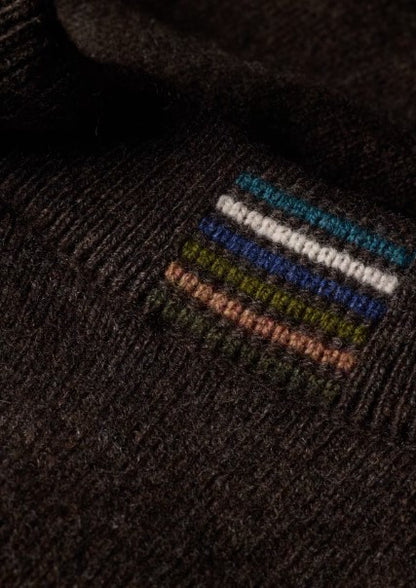 Paul Smith Merino Wool Cardigan - Brown