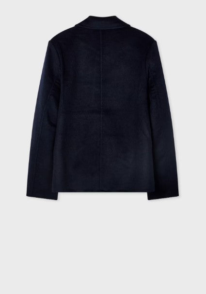 Paul Smith Double-Faced Wool-Blend Chore Jacket - Navy