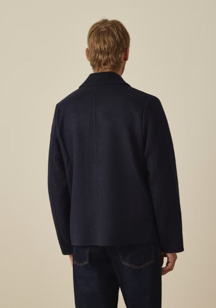 Paul Smith Double-Faced Wool-Blend Chore Jacket - Navy