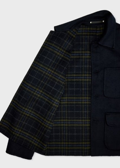 Paul Smith Double-Faced Wool-Blend Chore Jacket - Navy
