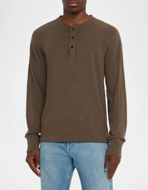 Rag & Bone Classic Flame Henley Rag & Bone