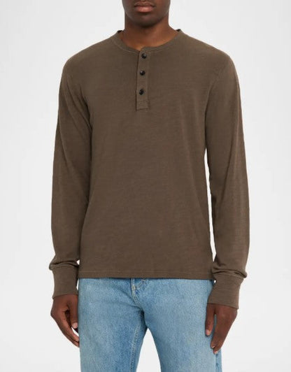 Rag & Bone Classic Flame Henley Rag & Bone