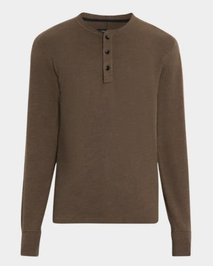 Rag & Bone Classic Flame Henley Rag & Bone