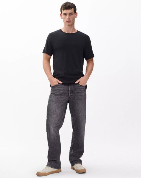 Rag & Bone Miramar Fit 4 Straight Pants - Faded Black