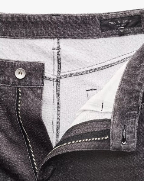 Rag & Bone Miramar Fit 4 Straight Pants - Faded Black