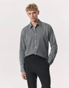 Rag & Bone Tomlin Cotton Shirt in Pearl Grey
