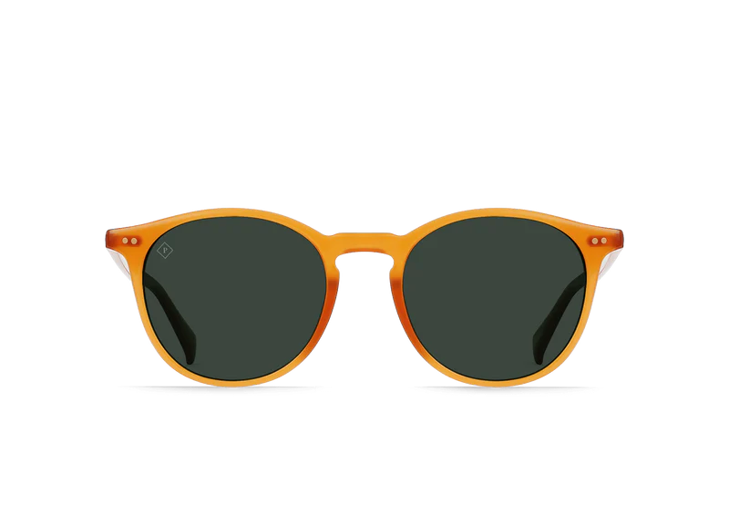 Raen Optics Basq Polarized Sunglasses - Honey / Green
