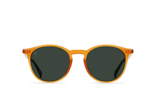 Raen Optics Basq Polarized Sunglasses - Honey / Green