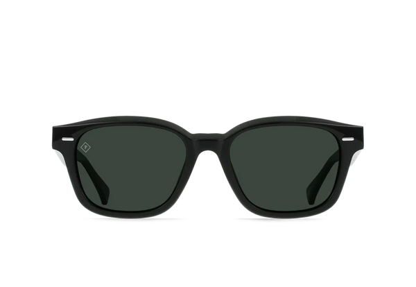 Raen Optics Carby Polarized Sunglasses - Recycled Black / Green