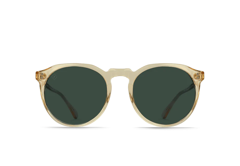 Raen Optics Remmy Polarized Sunglasses - Champagne Crystal / Green