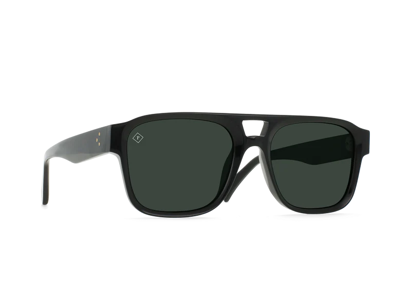 Raen Optics Rifka Polarized Sunglasses - Recycled Black / Green