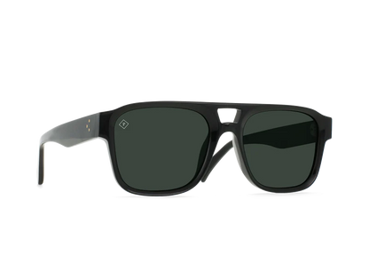 Raen Optics Rifka Polarized Sunglasses - Recycled Black / Green