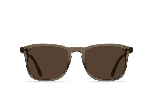 Raen Optics Wiley Polarized Sunglasses - Ghost / Vibrant Brown